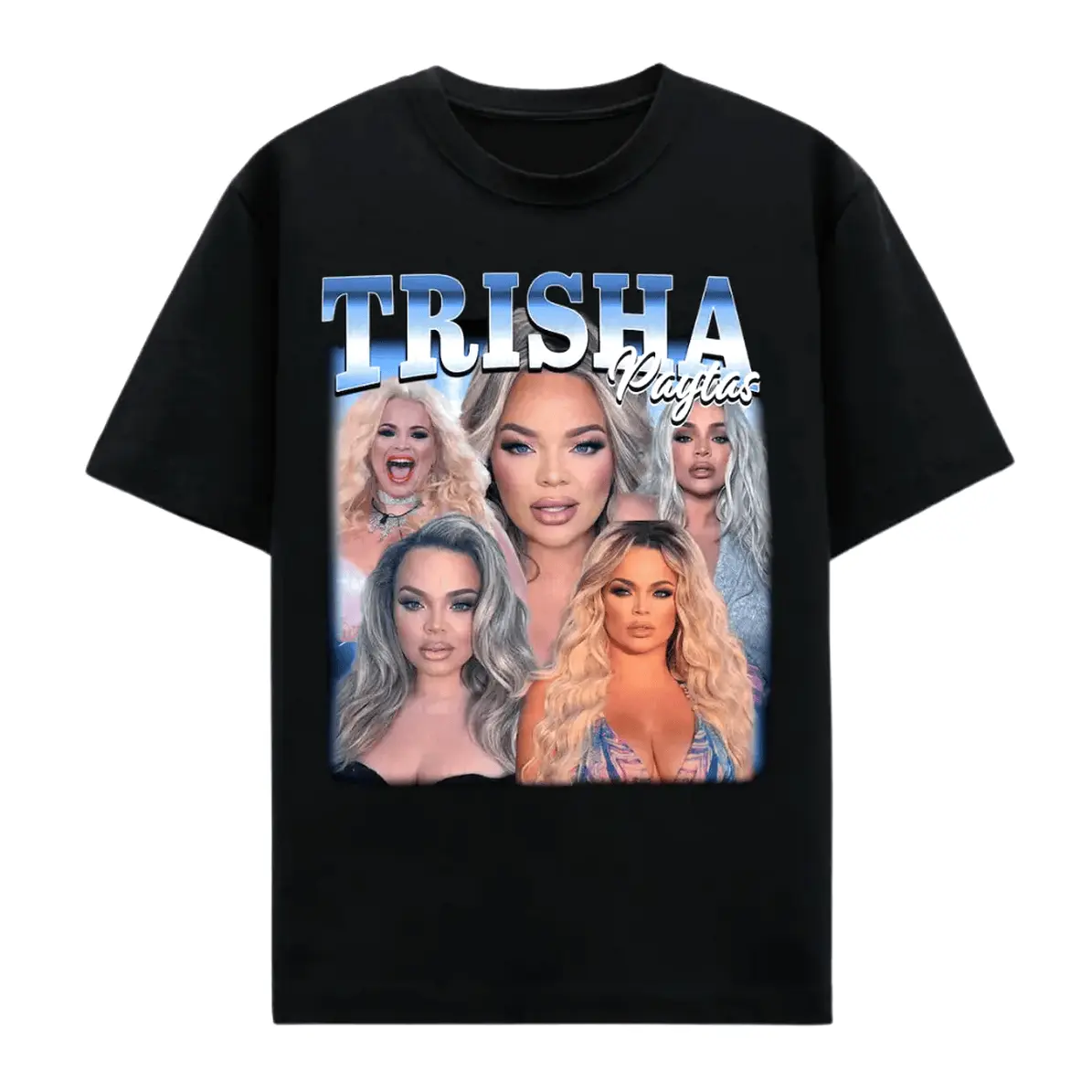 Trisha T-Shirts Paytas Graphic Rap T-Shirt Vintage Shirt Soft Relaxed Cotton Tee