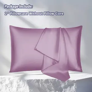 Satin Silk Pillow Covers,Lightweight and Breathable,Home Decor Accent,Super Soft and Cozy,Skin & Quality Sleep Softer Silk Pillow Cases, Wrinkle-Free, Smooth and Cooling Satin Pillowcase No Pillowcase