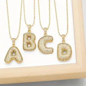 Initial Charm and Necklace Initial Charm and Necklace