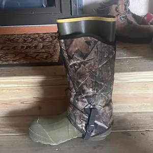 Hikeen Camo Snake Leg Gaiters Adjustable Boot Gaiters for Hiking Waterproof Snake Guards Snake Bite Protection for Lower Legs Outdoor Accessories Walking Shoes Gear