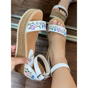 Ximena Embroidered Sandals