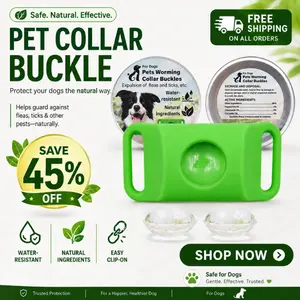 Outdoor Clip-On Pet Accessory – Lightweight Water-Resistant Everyday Collar Attachment with Comfortable Fit & Minimal Design for Daily Walks and Travel - Trending 2026