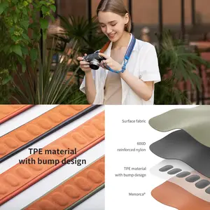 Pgytech Camera Strap Air for Mirrorless Camera Straps Adjustable Neck Strap Light for Sony ZV-E10 for Canon G7 X