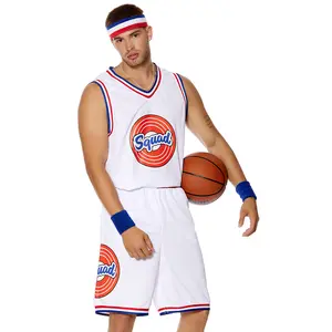 Forplay Women's Halloween Nothing But Net 4-Piece Men's Basketball Costume