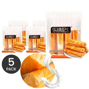 LEJINJI Milky Breadsticks Bread Sticks Bread Baguette, 13.4oz/Pack – Daily Bread Breakfast Snack 1 / 2 / 3 / 5 Packs to Choose