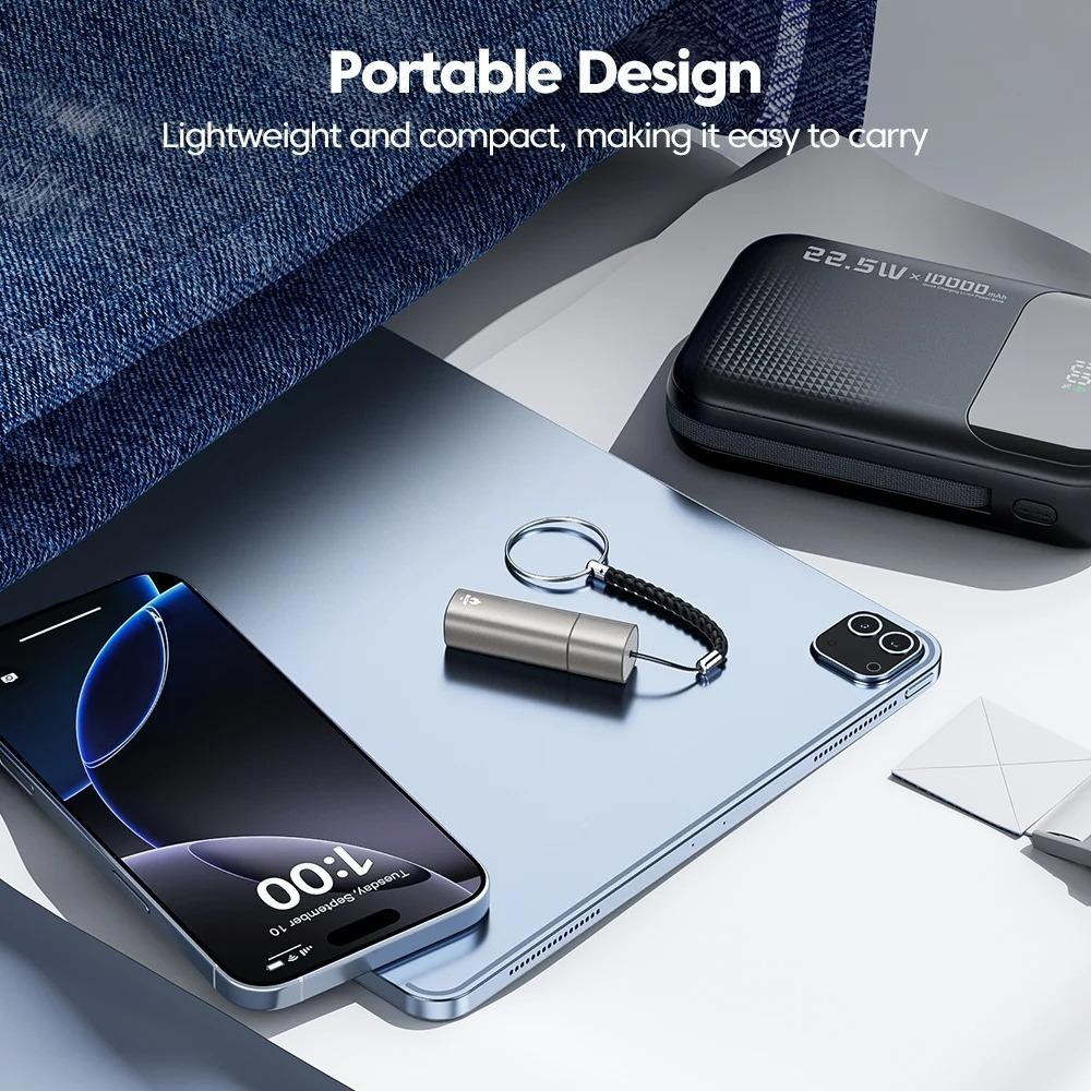 Unisex Modern USB-C Mini Electric Lighter - Plug&Play, Blow-to-Light, Flameless, Windproof, Fast Ignition with Tungsten Wire, Smart Auto-Off, Overheat Prevention, Universal Power for Camping & Hiking, Outdoor Camping, Prevents Overheating