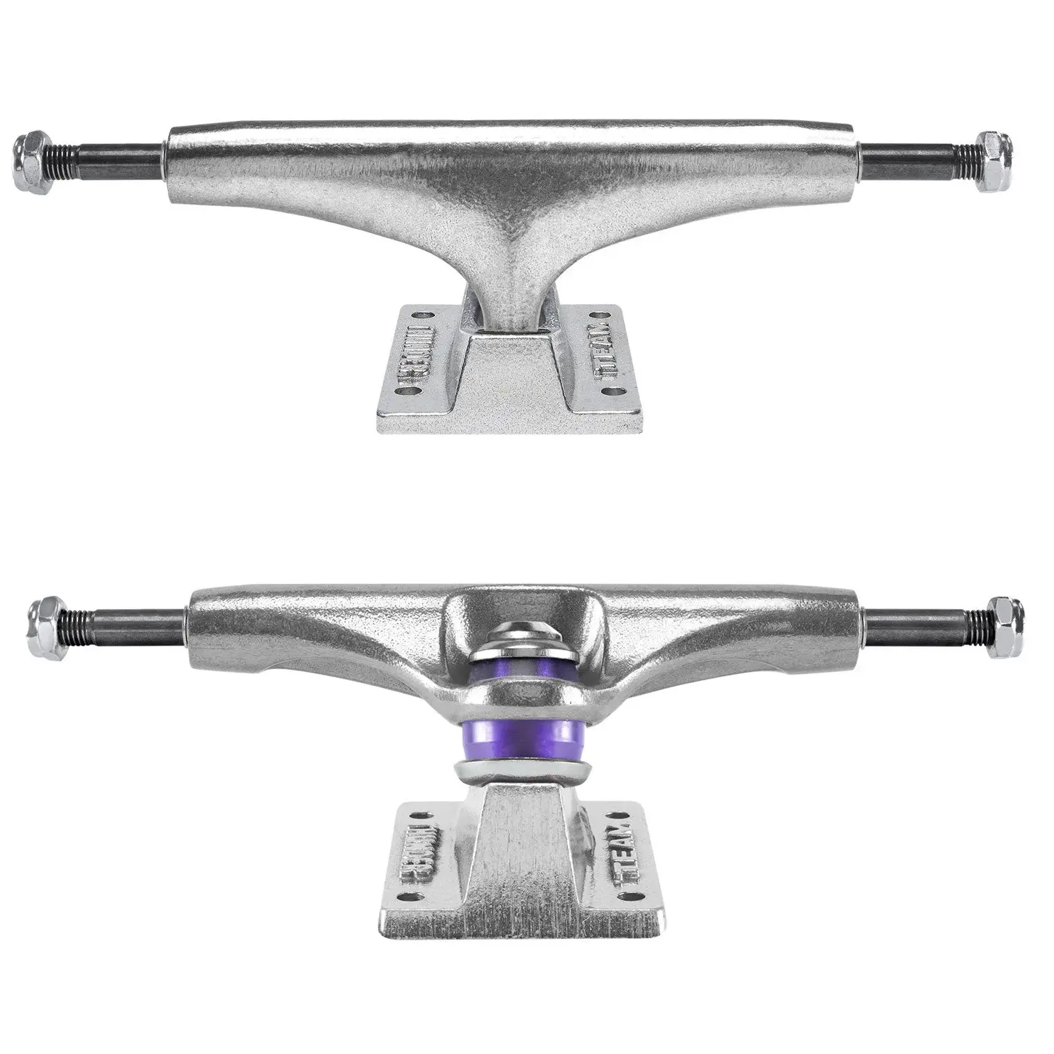 Thunder Skateboard Trucks Inverted Kingpin Polished Silver 147 (8.0") Pair