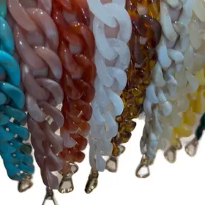 LGS Acrylic Zipette Bag Chains 14.56"
