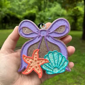 Seashell Coquette Car Freshie