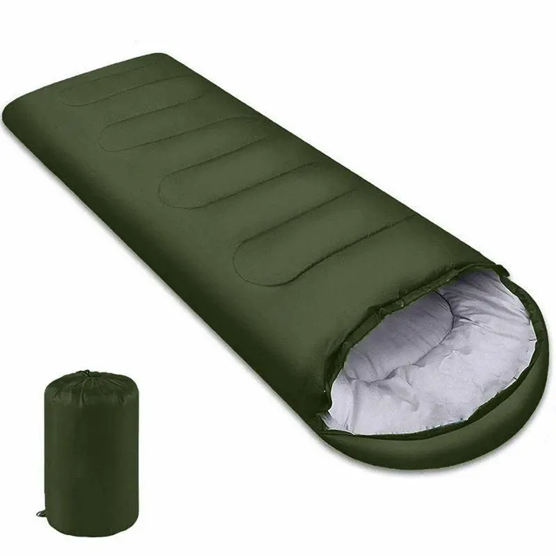 Ultralight Waterproof 4-Season Warm Envelope Camping Sleeping Bag, Sleep Sack for Backpacking Outdoor Hiking