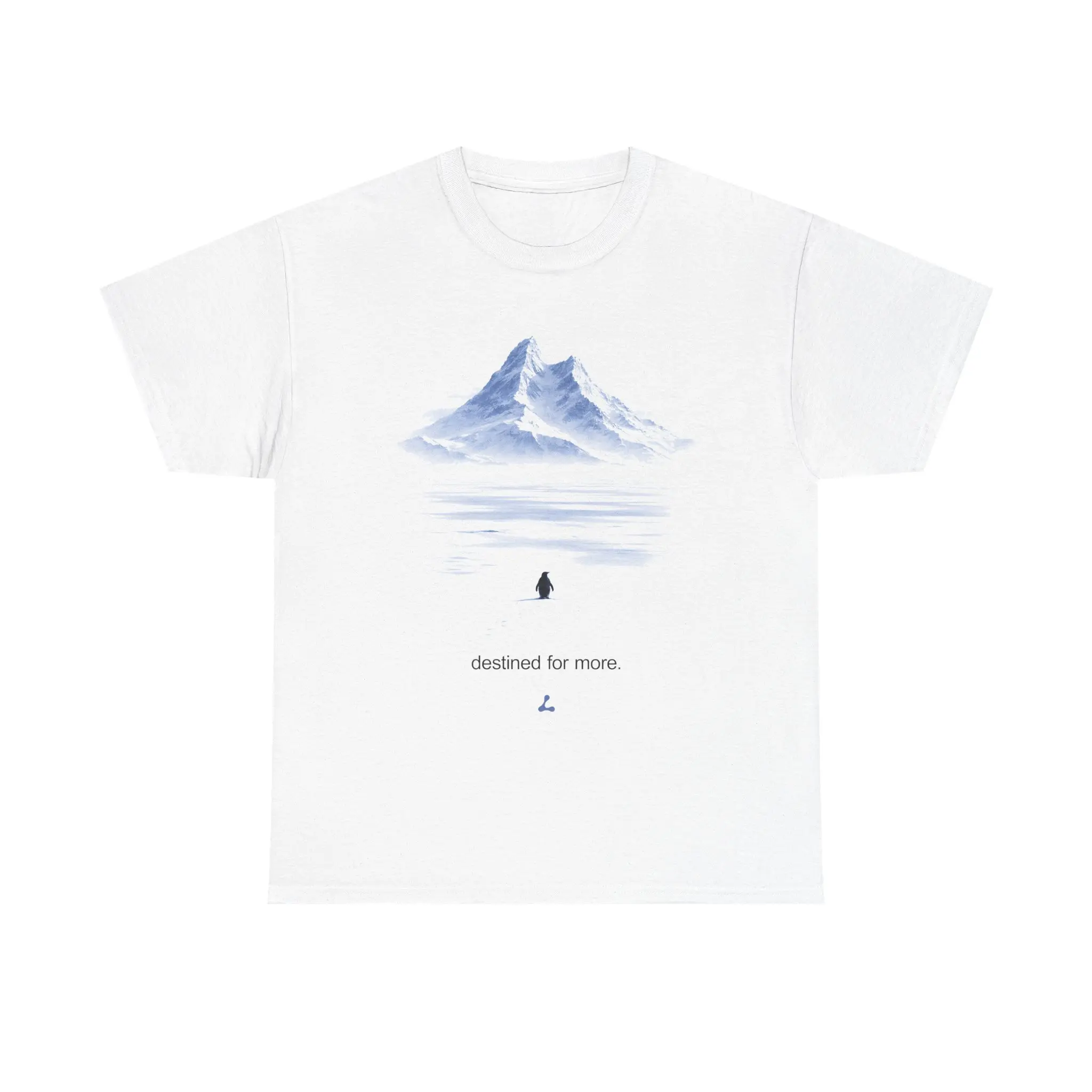 Penguin Mountain Shirt - but why, meme, destined for more