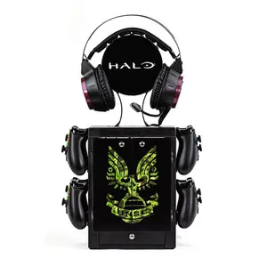 Halo Game Locker, Controller Holder, and Headset Stand