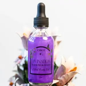 Divination Oil 2 oz | Foresight & Intuition | Ritual body oil for Divination & Prophecy, hodo oil, body oils