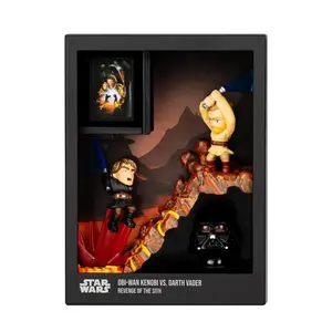Star Wars Obi-Wan Kenobi Vs Darth Vader Fandrop Figure Diorama