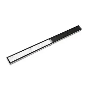 Infinity Drain S-LTIF 6536  36" S-PVC Series Low Profile Complete Kit with 2 1/2" Tile Insert Frame