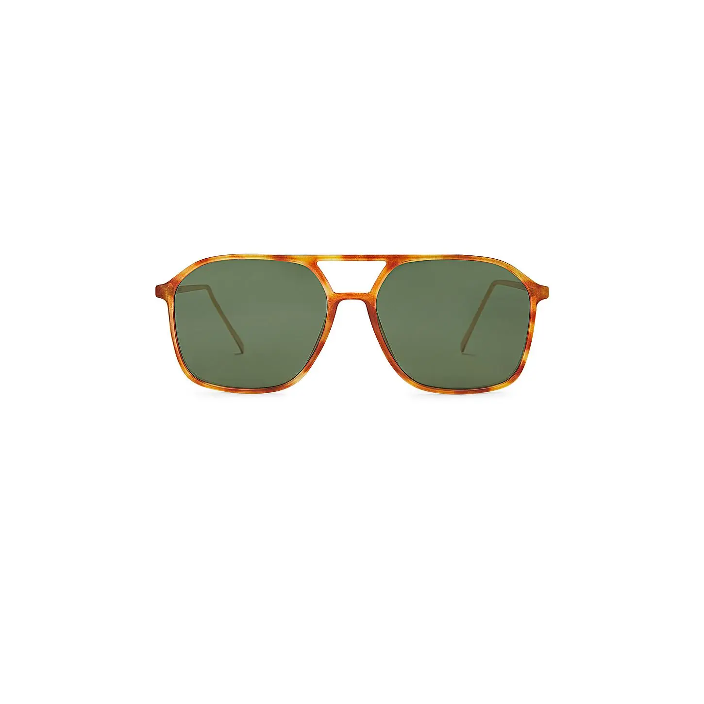AIRE Cusp Sunglasses in Vintage Tortoise Gold & Khaki Mono