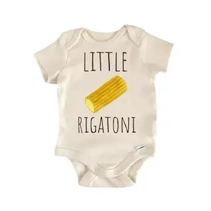 Italian Pasta Rigatoni Newborn Baby Onesie® Bodysuit