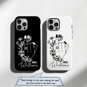 Custom Mrs Phone Case, Bride To Be iPhone Case, Funny Bridal Shower Phone Cover, Wedding Day Gifts For Her, Personalised Engagement Present