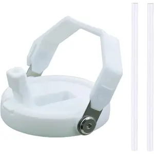 30 oz Leak Proof Handle Flip Straw Lid Replacement for Stanley 30 oz Quencher Tumbler, Not for40 oz Cup