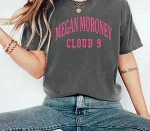 Megan Moroney Cloud 9 Shirt, Cute Country Music Tee, Pastel Aesthetic Graphic, Concert Outfit, Concert shirt