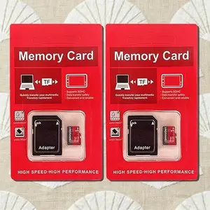 Memory card - Micro SD card, micro TF storage card, with adapter. Storage options - Data transfer, USB drive, Micro SD card is suitable for cameras, smartphones and tablets.