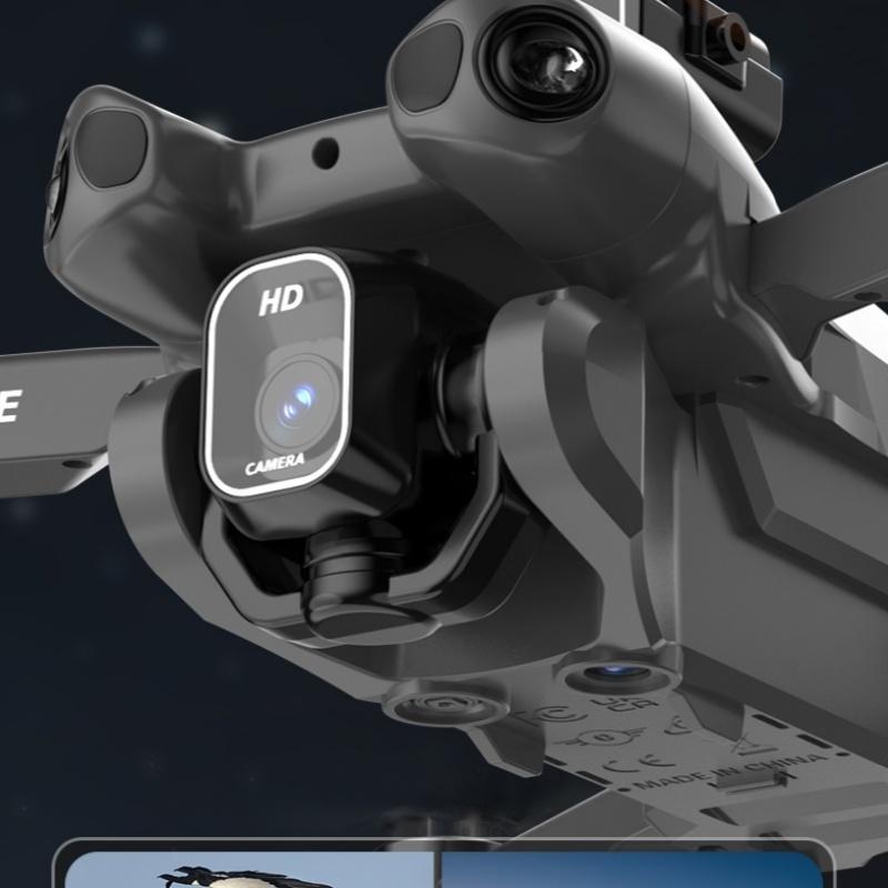 8K  Foldable FPV Drone with Brushless Motors - 2000m Long Control Range, 100m Max Flight Height, 7m/s Speed, 244g Lightweight, 2 Batteries, 360° Obstacle Avoidance & Optical Flow Hovering