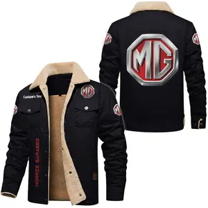 MG Cars Cargo Fleece Lined Cotton Jacket, vintage style