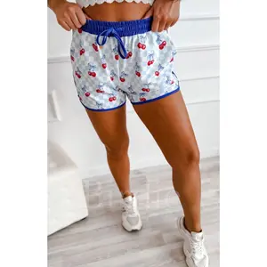 Active Shorts in Cherry Belle