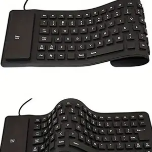 Bendable Keyboard - Flexible Design for Convenient Use