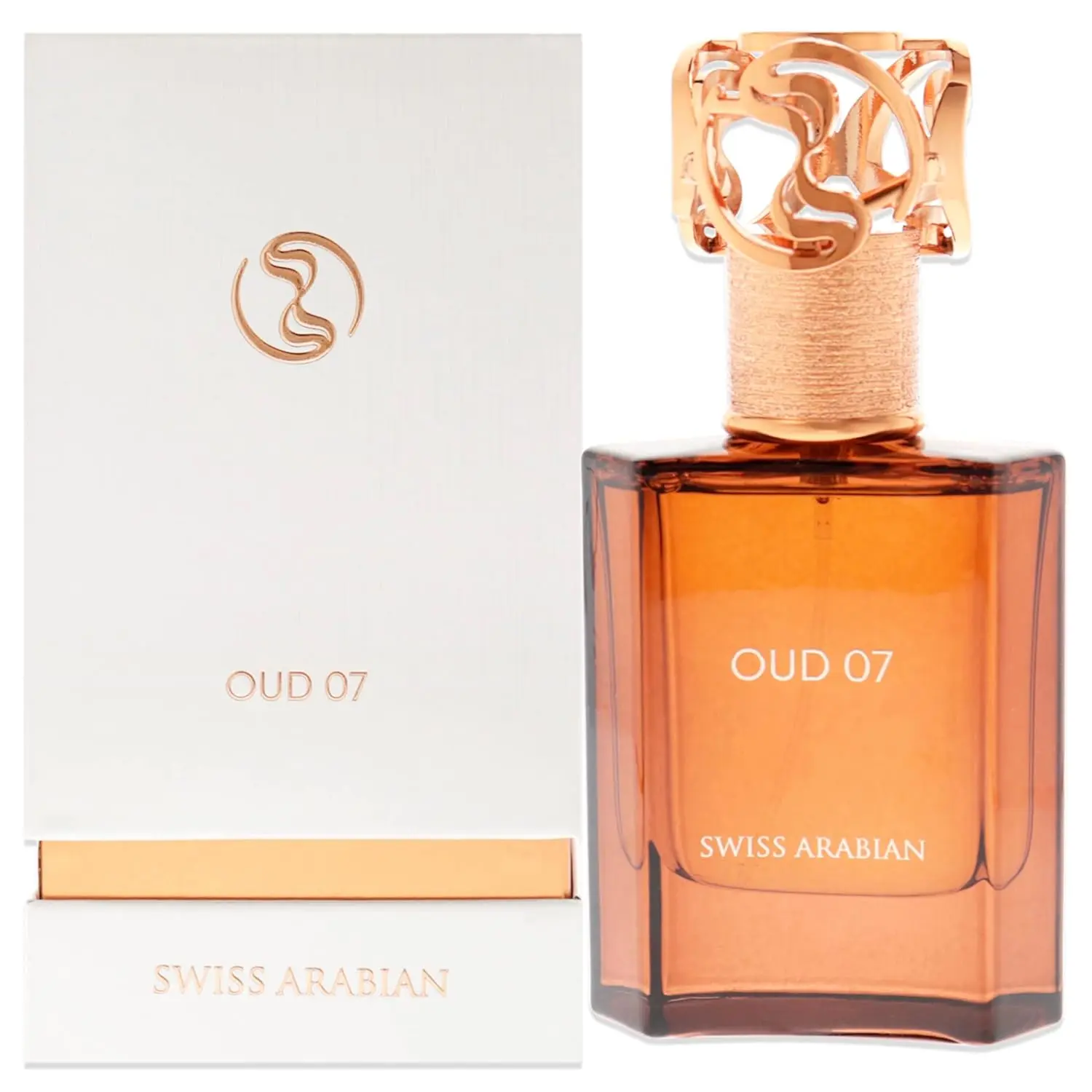 Swiss Arabian Oud 07 – 1.7 oz Eau de Parfum – Arabian Oud Perfume for Men and Women – Long-Lasting, Addictive Fragrance with Vanilla, Musk & Saffron – Bold Oriental Signature Scent from Dubai