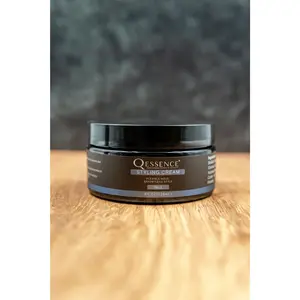 Qessence Medium Hold Styling Cream | Volume + Texture Control | 8 oz