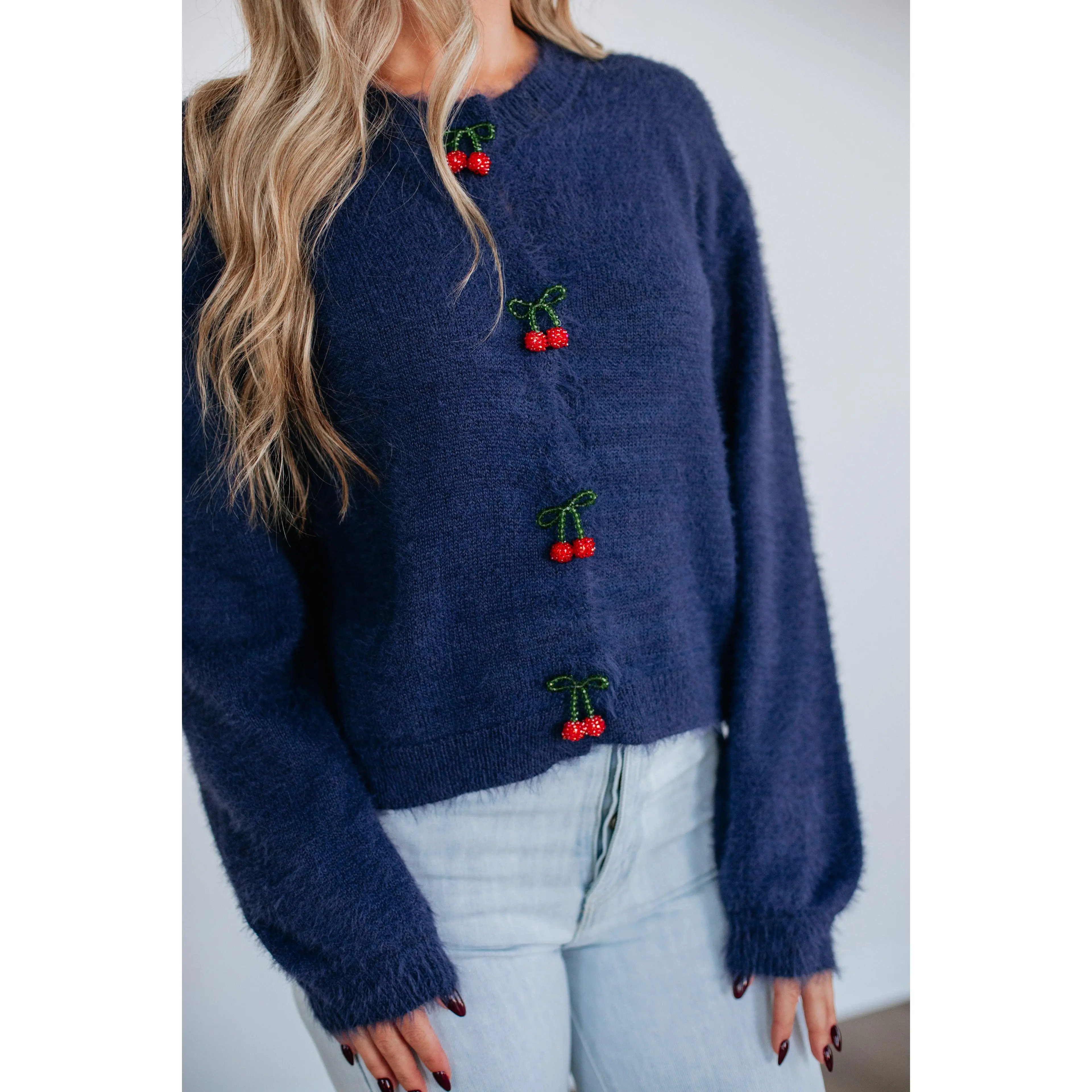 Sweet As Cherry Pie Cardigan
