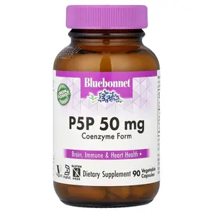 Bluebonnet Nutrition P5P, 50 mg, 90 Vegetable Capsules