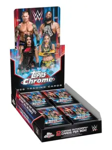 1 (ONE) Full Box - 2026 Topps Chrome WWE Wrestling Hobby Box - Must be ripped live!