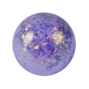 1-Piece Iridescent Soft Squishy Ball, Sleek Iridescent Style Durable TPR with Bouncy, Calming Squeeze for Stress Relief Fidget During Daily Breaks, Stress Relief Gadgets
