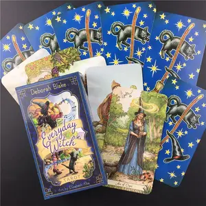 78 Card Tarot Deck Set, Daily Magic Tarot Cards for Beginners & Practitioners, Party Table Game, Birthday Gift, Christmas Surprise