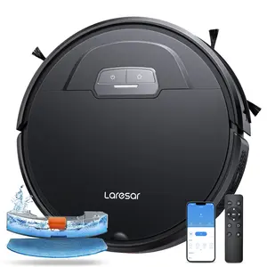 3 in1 Robot Vacuum Cleaner Evol 3, Super-Thin, Powerful Suction, Quiet, Self-Charging Robotic Vacuum Cleaner, Cleans Hard Floors to Medium-Pile Carpets