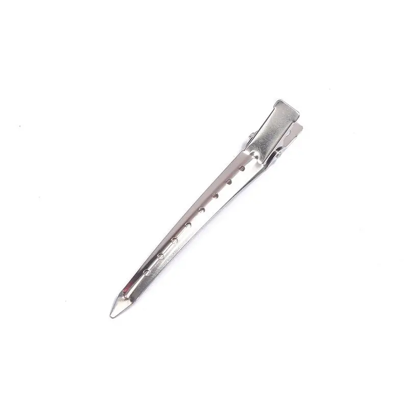 1 Count Hair Clip, Duck Bill Clips, Curl Clips with Holes for Hair Styling, Hair Coloring