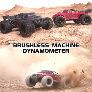 1:14 Brushless RC Monster Truck Toy Truck Cars - 28MPH 4WD All-Terrain Wireless Controller Cars, Built-in Battery Gift