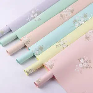 Flower Wrap, Waterproof, Pack of 20, Spring Design