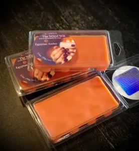 Egyptian Amber - Wax Melts... Warm, sensual, and timeless — like a softly lit space filled with golden warmth.