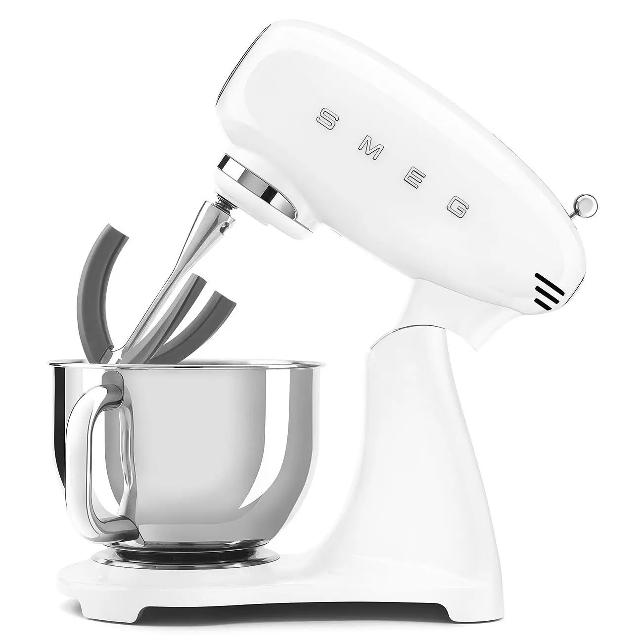 SMEG 50s Retro Line Full Color Stand Mixer 5 qt (White) - Open Box
