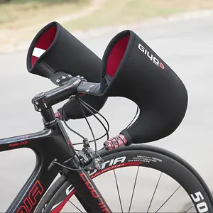 Mountain Road Bike Cycling Gloves, Windproof Warmth Protection, Anti-Cold Handlebar Covers, Bicycle Riding Hand Mitts, Hand Protector