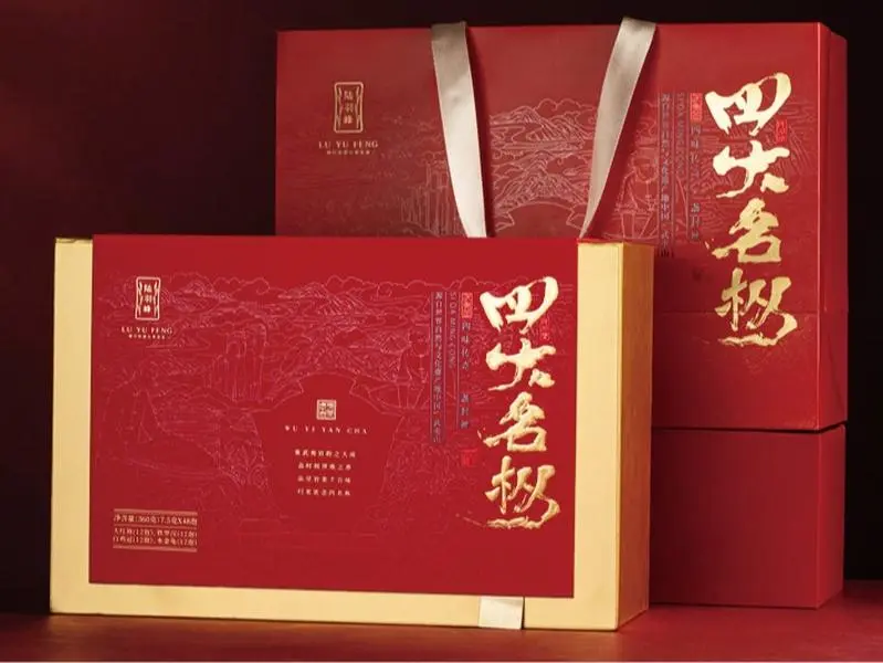 Pre The Four Famous Bushes (Si Da Ming Cong) Wuyi Zhengyan Rock Tea Set 360g（7.5g*48 pcs）