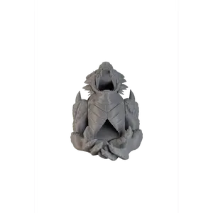 The Devourer Dragon Dice Tower – Lift & Roll Tabletop RPG Accessory – Dynamic DND Dice Roller – 3D Printed Gaming Prop