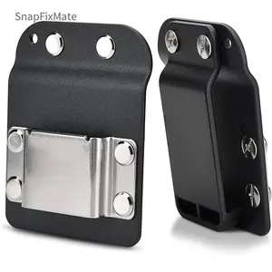 SnapFixMate DrillCatcher, Drill Holder for Tool Belt, Up to 2" Belt, Quick Response Low-Profile Drill Clip, Compatible with Impact Driver, Nailer, TikTokShopBlackFriday