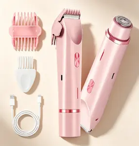 Upgraded Dual Head Women Body Trimmer,USB-C Fast Charging Electric Shaver,IPX7 Waterproof Detachable Rinse Blade Gentle for Sensitive Skin,Full Body Groomer for Bikini Line Underarms Legs and Practical Daily Holiday Gift.shopping deals today