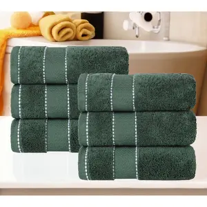 Superior 6pc Niles Egyptian Giza Ultra-Plush Hand Towel Set