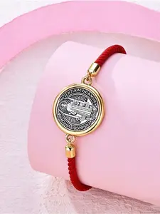 Classic Simple Christian Portrait Bracelet, Adjustable Size, Suitable for Women, Sisters, Couples, Perfect for Daily Dates, Parties, Holidays