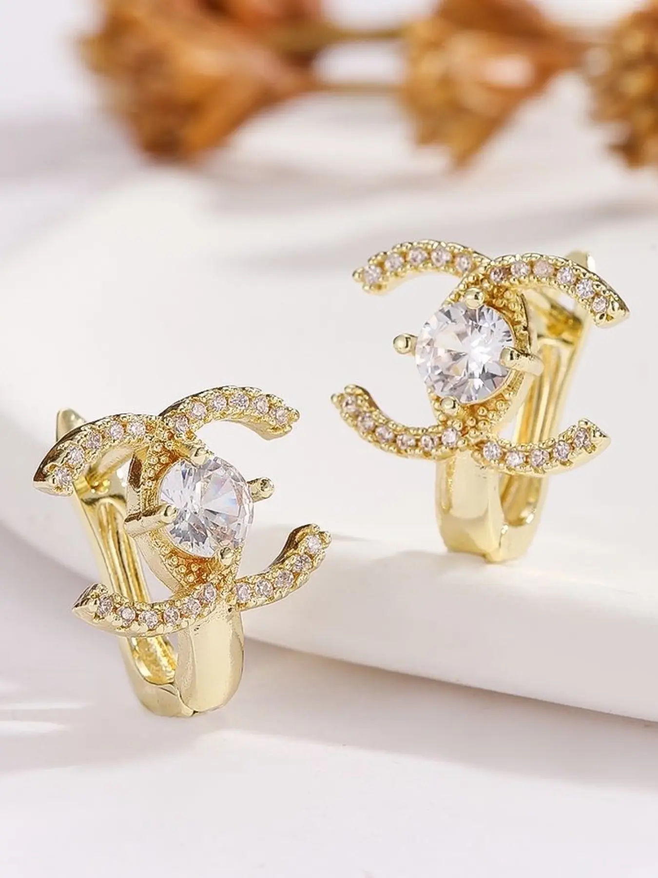 RU-6346　シャネル　イヤリング（片方） 20250918 chanel earring - TikTok Shop